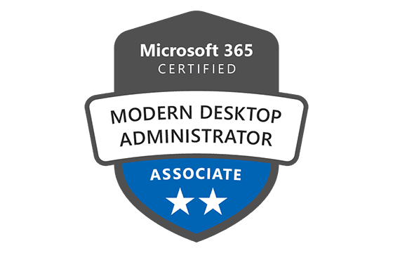 Microsoft 365 Certified: Modern Desktop Administrator Associate