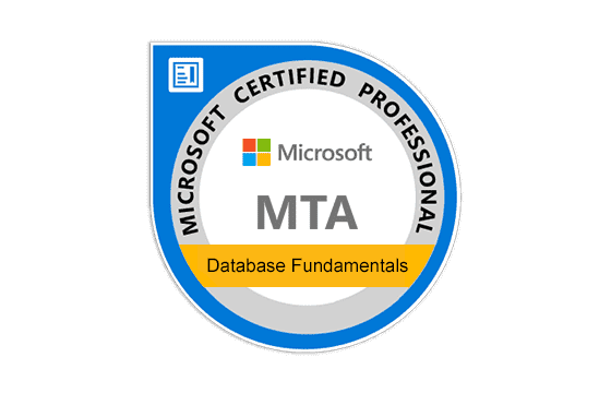 MTA: Database Fundamentals